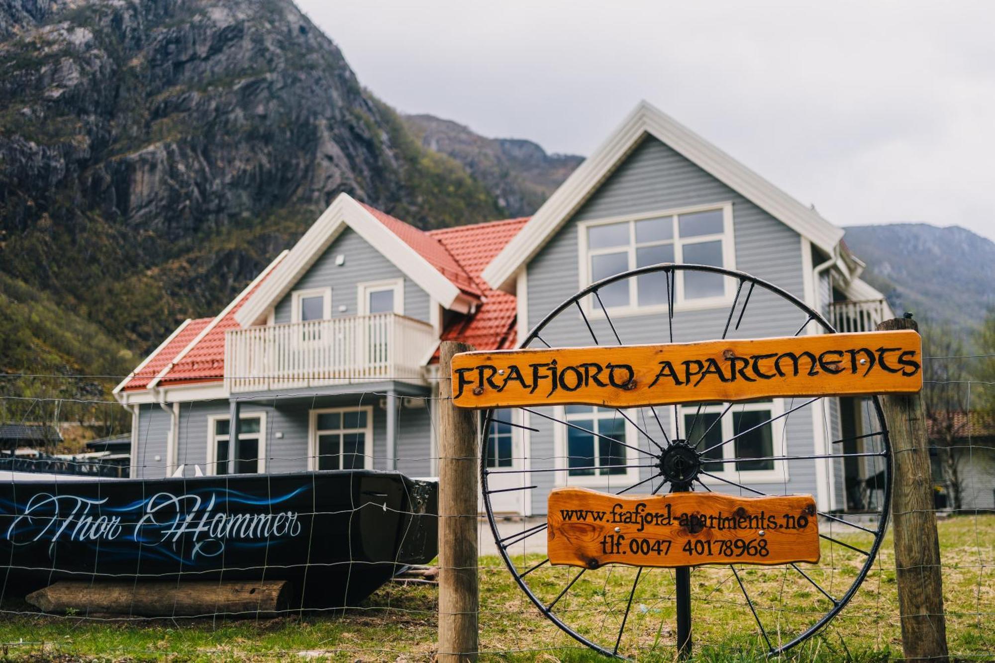 Frafjord Apartments Thor Dirdal Bagian luar foto